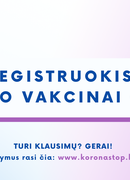 Registracija vakcinai