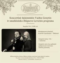  Vaidas Genytės un Zbigņeva Levicka programma "Mūzika no sirds"