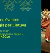 Dainų šventės žygis per Lietuvą: Anykščiai