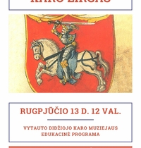 Izglītojoša nodarbība "Kara zirgs" Zirgu muzeja Striukų sētā