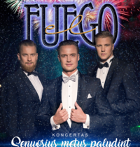 “EL FUEGO” šventinis koncertas gruodžio 31 dieną